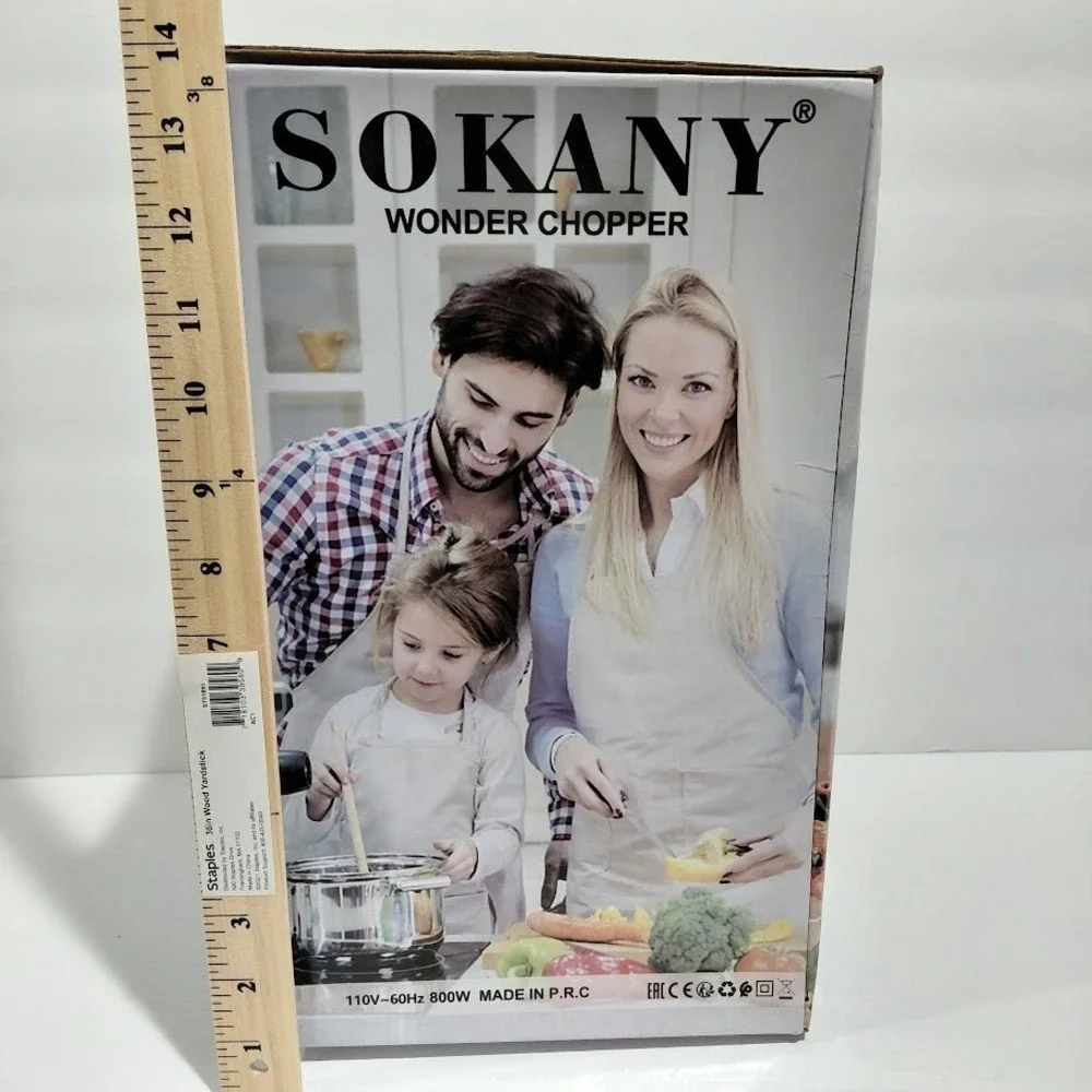 SOKANY 4L Meat grinder Electric Meat Grinders Stainless Steel Wonder Chopper NEW